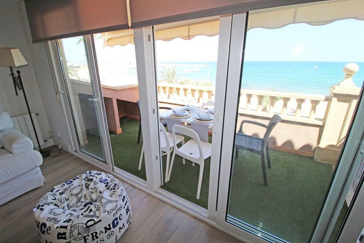 Ferienwohnung Atico Duplex De Lujo Frente Al Mar 1ª Linea Playa El Campello Exterior foto